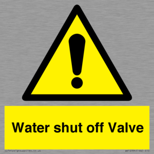 Water shut off Valve